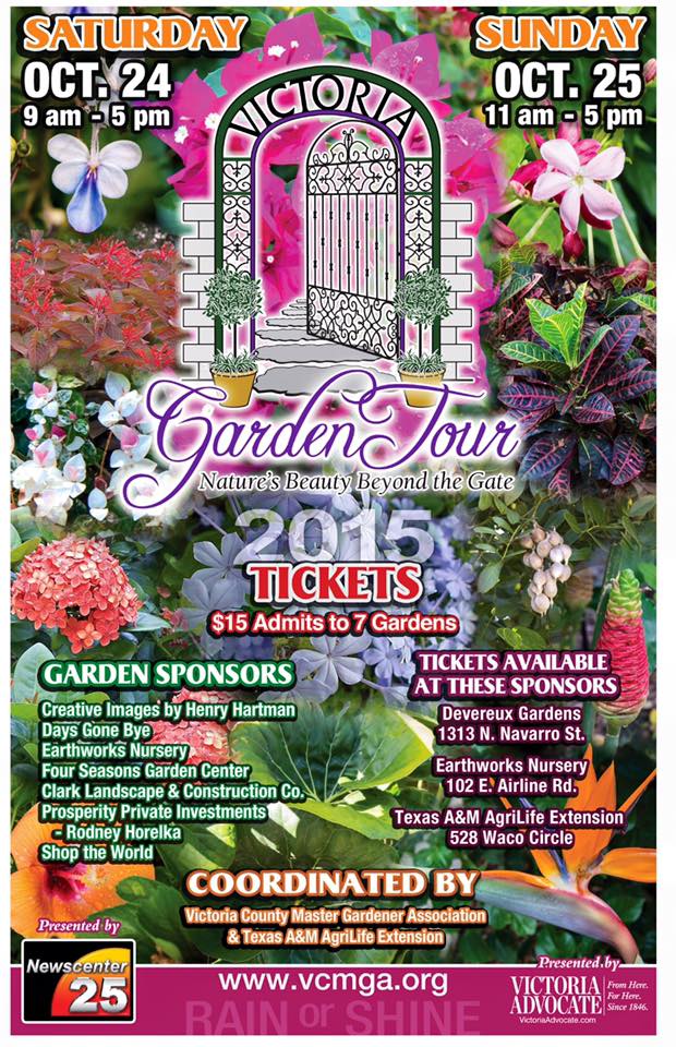 Victoria Garden Tour Information